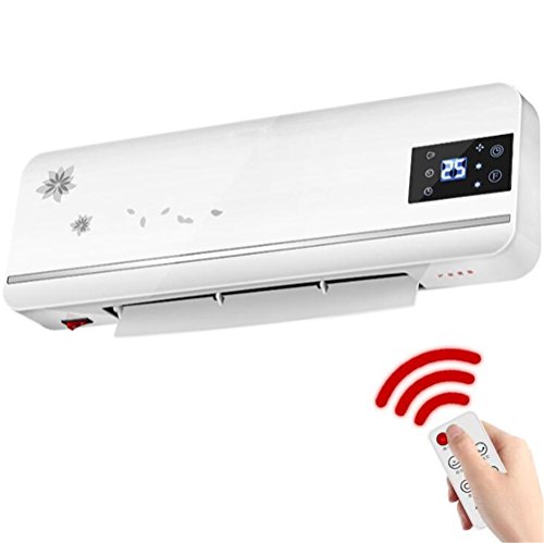 Buy STEAM PANDA Bathroom Heater Wall ed Downflow Bathroom Fan Heater  Electric Ceramic PTC Over Door Fan Heater Remote Control Timer Online at  desertcartSINGAPORE