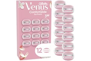 Gillette Venus ComfortGlide Spa Breeze - 12 lame di ricambio per rasoi da donna