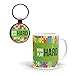 Work Hard Play Hard Keychain & Mug Gift Combo By QuoteSutra RS.530.00