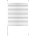 Produktbild S SIENOC Plissee Klemmfix Fenster Plissee Rollo Sonnenschutz Ohne Bohren Rollo Fenster & Türen inkl. Zubehör (Weiß, 110x130 cm)
