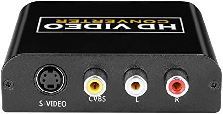 HDMI 1080P To AV CVBS & S-video Composite Analog Video S-Video AV Converter Adapter For HDTV PC PS3 VHS VCR DVD Apple TV SKY HD Blu Ray Support PAL NTSC