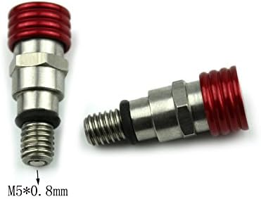 M5*0.8mm Fork Air Bleeder Relief Valve Fork Relief Valve for HONDA CR CRF 125 150 250 450 Supermoto Dirt Bike MX motocross