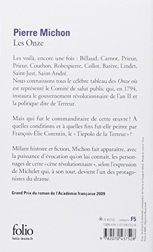 Livres Couvertures de Les onze - Grand Prix du Roman de l'Académie Française 2009