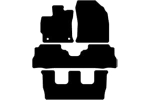 Kovvar Tapis de Sol Compatible avec Toyota Prius+/Wagon 2012-2021 Correspondant à la Version: Prius+ (7 sièges) | Qualité: Basic