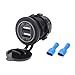 Produktbild SODIAL 5 V 4.8A Dual USB Ladegert Buchse Adapter Steck Dose Für 12 V 24 V Auto Schiff Rv