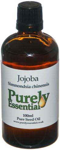 Golden Jojoba Carrier Oil 100ml Pure and Natural, Purely Essential