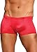 Produktbild Male Power Satin Lo Rise Short - Boxershorts in erotischem Satin Look - rot - Größe L