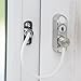 Produktbild Fenster und Tür Kabel Türriegel, Stopper, Sicherheit, der mit Schloss und Schlüssel Release, entworfen für Baby und Kind Sicherheit zu reduzieren das Risiko von Stürzen von Windows. (1)