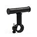 Produktbild sourcingmap® schwarz Fahrrad Lenker Sicherheit Verlängerung montierter Lampe Stütze Halter