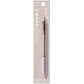 Tombow Mono Graph Lite Pastel Glass 0.5mm Mekanik Kurşun Kalem, Soft Mocha