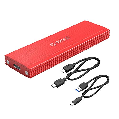 Preisvergleich Produktbild winnerruby USB C-Festplattengehäuse Festplattengehäuse Typ C unterstützt Verschiedene UASP-Beschleunigungsprotokolle des PCI-E-Protokolls mit Einer Geschwindigkeit von 10 Gbit / s