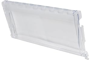 easyPART Kompatibel/Ersatz für Bauknecht 482000092937 Gefrierfachklappe Frosterfachklappe Klappe oben für Gefrierschrank Kühlgefrierkombination Whirlpool Indesit C00386406 eingesetzt in GKN KCBPZ GKN