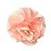 Baby Wispy Clippy - carnation hair bows - Best No Slip Barrette for Fine Hair (D1-pink)