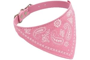 WOO LANDO Collar Ajustable para Gatos y Perros, Ligero, cómodo y Seguro, Ideal para Interior y Exterior, Gargantilla de 20 a 26 cm, diseño Elegante para felinos (Rosa)
