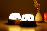 InnoBeta Molky&Monnie tragbares wiederaufladbares LED Nachtlicht mit dimmbarem warm-weißem Licht, ideal für Babyzimmer, Kinderzimmer, Schlafzimmer und Wohnzimmer, als Camping-Lampe, Tischlampe, Nachttischlampe, Stimmungslicht und Baby nachtlicht - 6