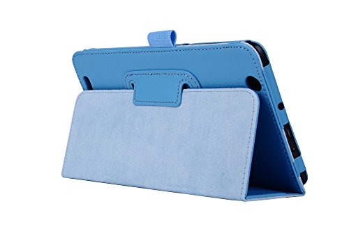 Acer ICONIA ONE 7 B1-750 hülle,Mama Mouth Folding Ständer Hülle Case mit Standfunktion für Acer ICONIA ONE 7 B1-750 Tablet-PC,Hellblau - 5
