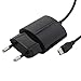 Produktbild Smart-Planet® hochwertiges Micro USB Ladegerät / Business Micro USB Netzteil - Schnelllader - mit USB Anschluss - für fast alle neuen Smartphones / Tablet Pc's (Micro USB) Input: 100-240V - Output: 5V 2.1A - Kabellänge: ca. 1,5 m - Farbe: schwarz