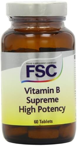 FSC Vitamin B Supreme High Potency 60 Tablets