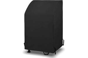 Unicook BBQ Cover, Waterproof Heavy Duty 2 Burner Barbecue Cover, Small Gas BBQ Cover Compatible for Weber, Char-Broil, Brinkmann etc, Anti-UV & Rip-Proof Oxford Fabric, (32 inch / 81 cm, Black)