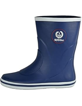 MADSea Herren & Damen Gummistiefel Classic Low - blau