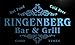 Produktbild u37692-b RINGENBERG Family Name Bar & Grill Home Brew Beer Neon Sign Barlicht Neonlicht Lichtwerbung