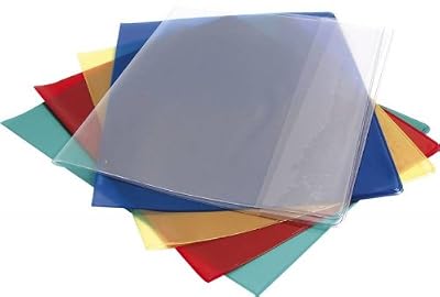 Clairefontaine Protège-cahier Clairefontaine 73401C 24 cm x 32 cm pour cahier d'exercices avec support d'étiquette, transparent