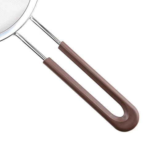 mylifeunit 16 cm feinem Brühsieb, Edelstahl-Abtropfsieb Seiher Sieb mit Griff - 4
