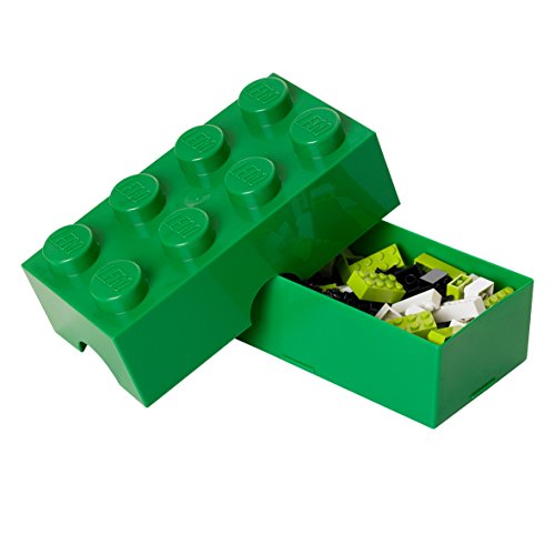 Lego Lizenzkollektion 40231734 – Lunchbox Brotdose, 8 Noppen, dunkelgrün - 2