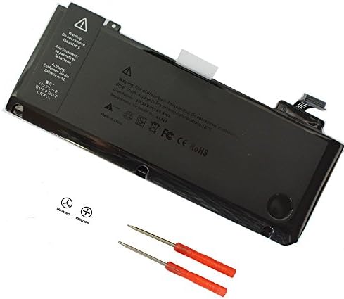 Powerhut New Laptop Battery for Apple A1322 A1278 (MacBook Pro 13 inch - Mid 2009, Mid 2010, Early 2011, Late 2011, Mid 2012), fits MB990LL/A 661-5557 020-6547-A (Li-Polymer 6-cell 10.95V 63.5Wh)