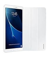 Samsung Galaxy Tab A T580N 25,54 cm (10,1 Zoll) Wi-Fi Tablet-PC (Octa-Core, 2GB RAM, 16GB eMMC, Android 6.0) weiß inkl. Samsung Book Cover - Limited Edition