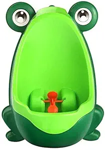 RIANZ Lovely Frog Children Kids Urinal Potty Removable Toilet Trainer Bathroom (Multicolor)