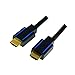 Price comparison product image Logilink CHB006 Premium 2x 19-Pins Male HDMI Cable, 5 Meter Length, Black, 5 Meter Length