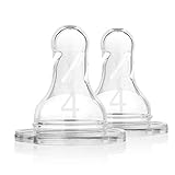 DR BROWNS NATURAL FLOW teats level 4 Standard neck