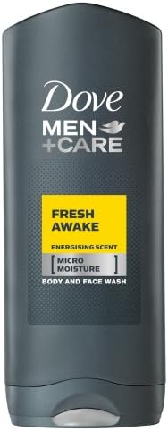 Dove for Men Fresh Awake Body and Face Wash - 400 ml