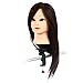 Hair Training Head Cosmetology Hairdressing, CoastaCloud Practice Training Hair Mannequin Manikin Dolls Head with Table Clamp