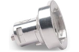 ‎KENWOOD Kenwood Easy-Fit Adapter KAT001ME, Adapter für Kenwood Küchenmaschinen (Für Twist-Zubehörteile auf einen Bar-Anschluss) 6 x 6 x 6, Silber