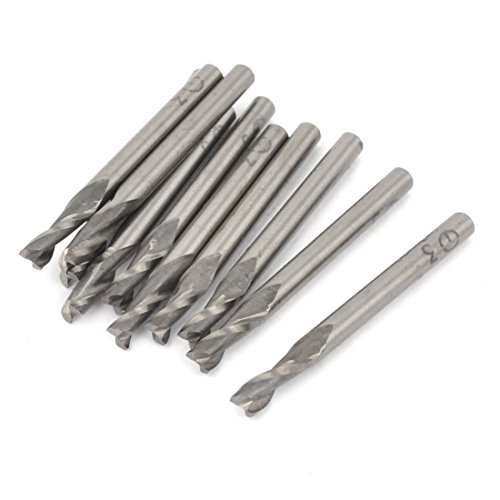 10 Stück 3mm Schneidemesser gerader Schaft Fräser Schaftfräser