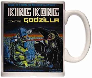 Mug King Kong Vs Godzilla Poster 07 Ceramic Cup Box Gift