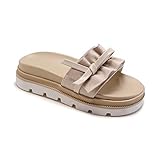 Eleganter Stil: Frauen Keil Sandalen mit attraktivem elegantem Stil Design kommen. Matte wellig Wildleder Spitze und PU bowknot in fester Farbe passen perfectly.They mehr Schönheit zu Ihrem Sommer Dressing hinzufügen.