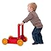 Moover Wooden Baby Walker - Red