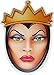 Price comparison product image Disney Halloween The Wicked Queen (Snow White) - Card Face Mask - Licensed Pr...