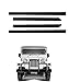 YourBuy top quality car side beading protector door guard 4pcs for Mahindra Thar RS.499.00