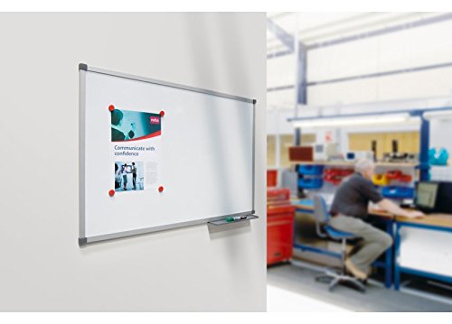 Nobo 1200 x 900 mm Classic Magnetic Enamel Board - White