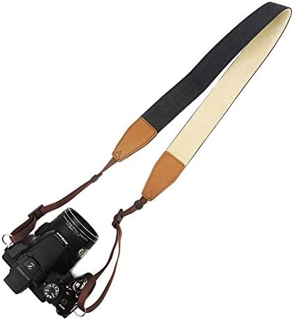 Camera Strap, Vzer Soft Durable Single Print Vintage Universal Shoulder Neck Belt Strap for All DSLR Camera Nikon Canon Sony Olympus Samsung Pentax Fujifilm