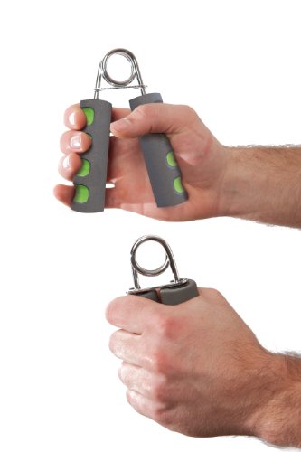 Schildkröt Fitness HANDMUSKELTRAINER 2er Set , (Chrome / grey-green), 960022 - 2