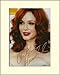 Produktbild CHRISTINA HENDRICKS MAD MEN, SIGNIERTE AUTOGRAMMKARTE, IM PASSEPARTOUT