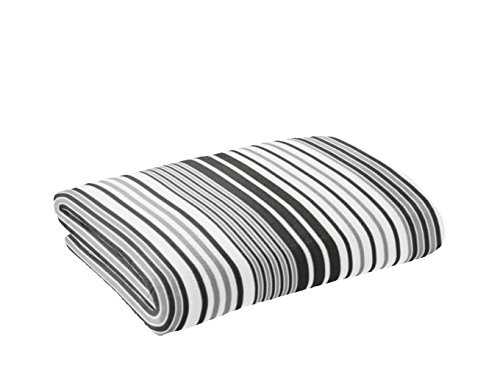 fleuresse Frottier 3238 Fb. 7 Badetuch, 90 x 200 cm, weiß / silber / anthrazit