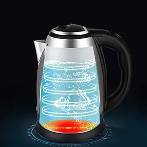 BE MALL Stainless Steel Electric Kettle with Auto Shut Off Automatic Multipurpose Hot Water Tea Coffee Maker Water Boiler, Boiling Milk