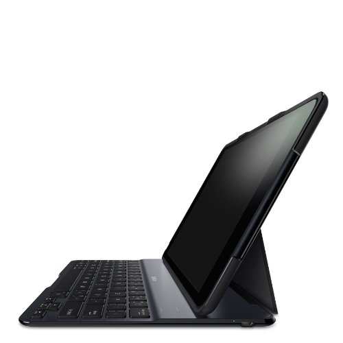 Belkin F5L151EABLK Blatt Schwarz Tablet-Schutzhülle - Tablet-Schutzhüllen (Blatt, Schwarz, Aluminium, Apple, iPad Air, Staubresistent, Kratzresistent)