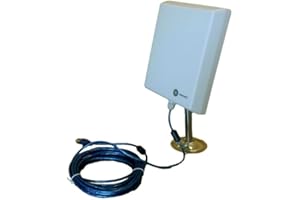 MELON WIFI Wonect N4000a Antena wifi Exterior e Interior 10 Metros USB. Receptor inalámbrico Externo con módulo Wireless Ralink RT3070. Compatible auditoria, wifislax, beini, backtrack.